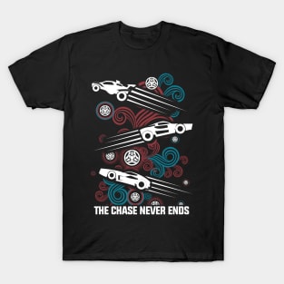 Rocket League Video Game The Chase Funny Gifts T-Shirt